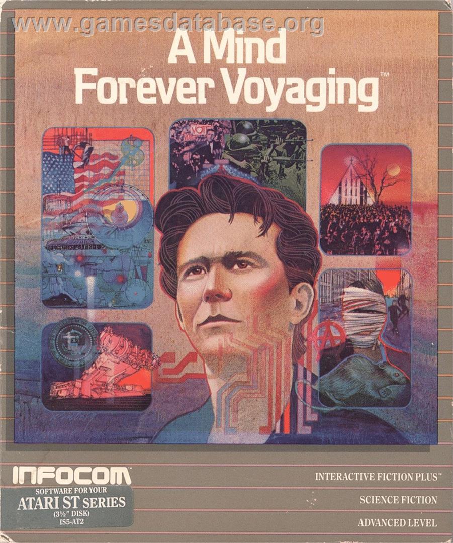 A Mind Forever Voyaging - Atari ST - Artwork - Box