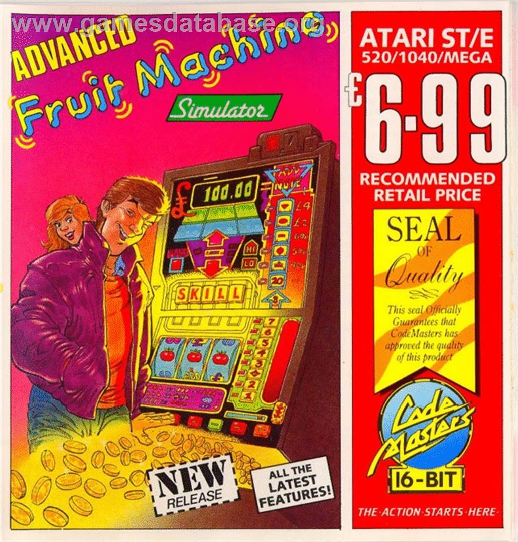 Advanced Fruit Machine Simulator - Atari ST - Artwork - Box