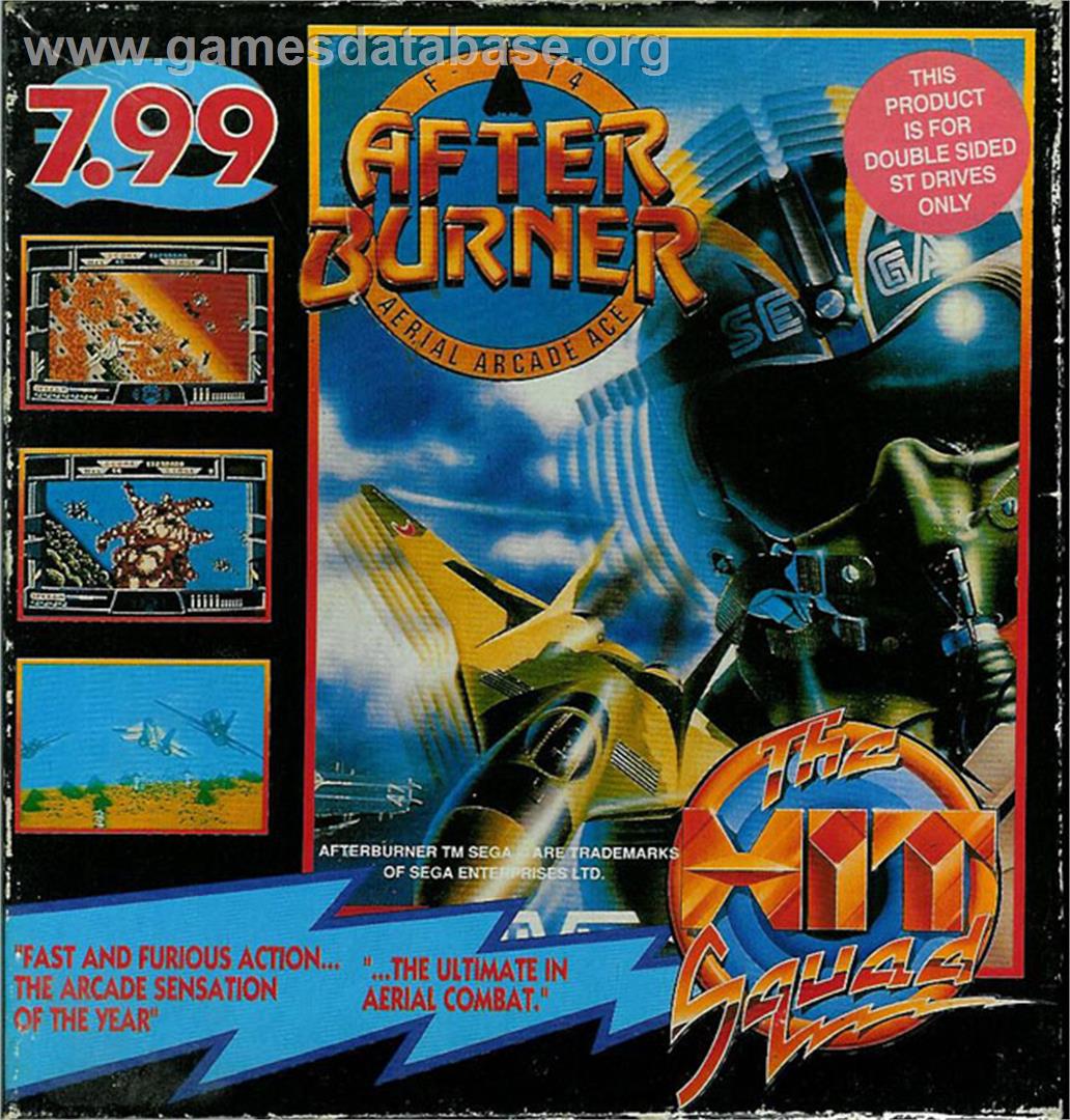 After Burner II - Atari ST - Artwork - Box