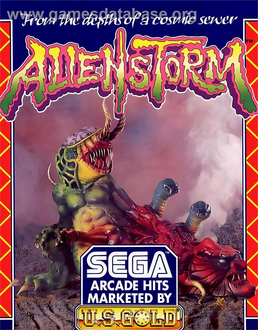 Alien Storm - Atari ST - Artwork - Box