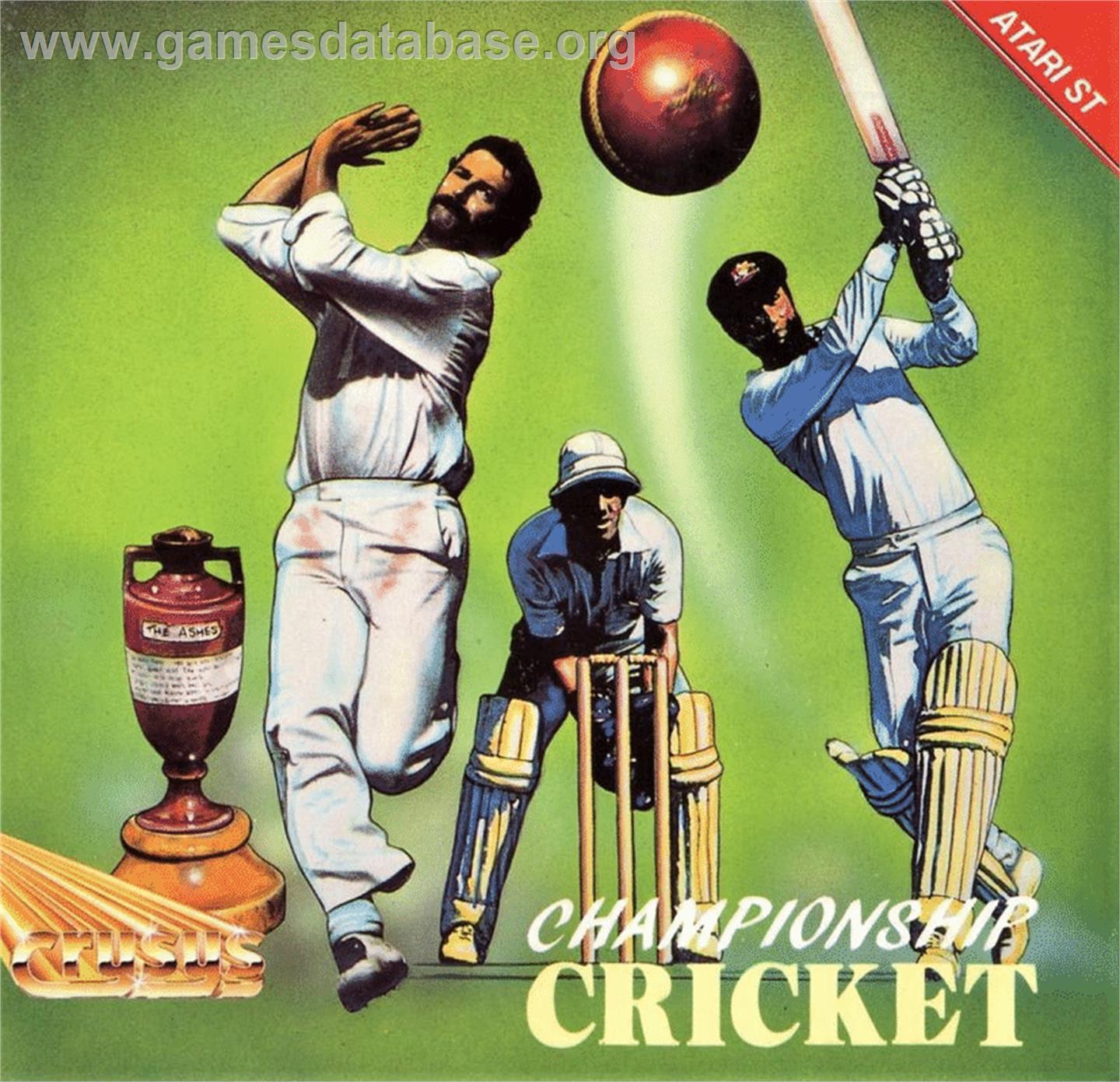 Allan Border's Cricket - Atari ST - Artwork - Box