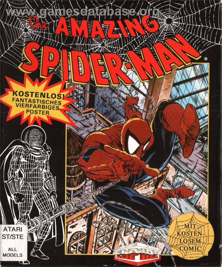 Amazing Spider-Man - Atari ST - Artwork - Box