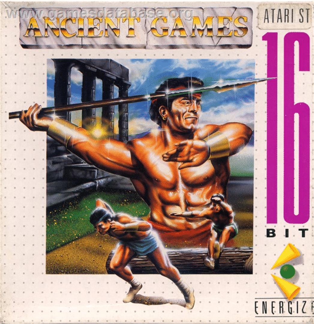 Ancient Games - Atari ST - Artwork - Box
