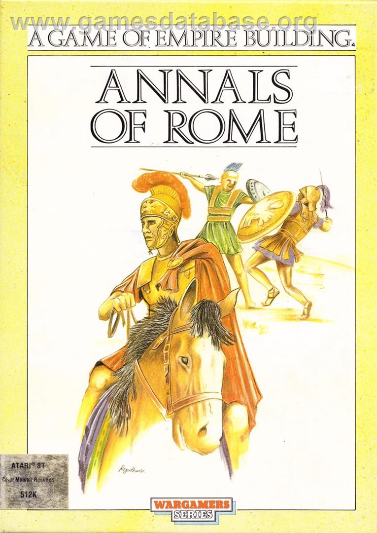 Annals Of Rome - Atari ST - Artwork - Box
