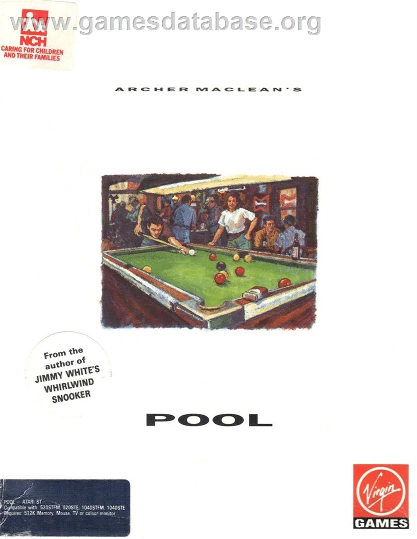 Archer MacLean's Pool - Atari ST - Artwork - Box