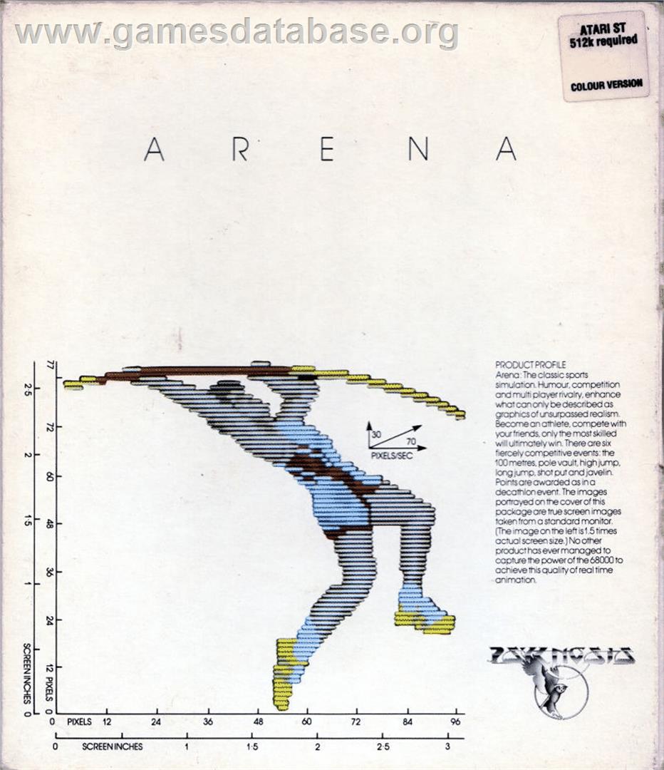 Arena - Atari ST - Artwork - Box