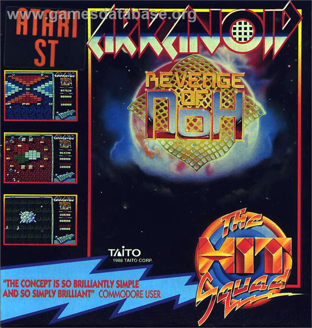 Arkanoid - Revenge of DOH - Atari ST - Artwork - Box