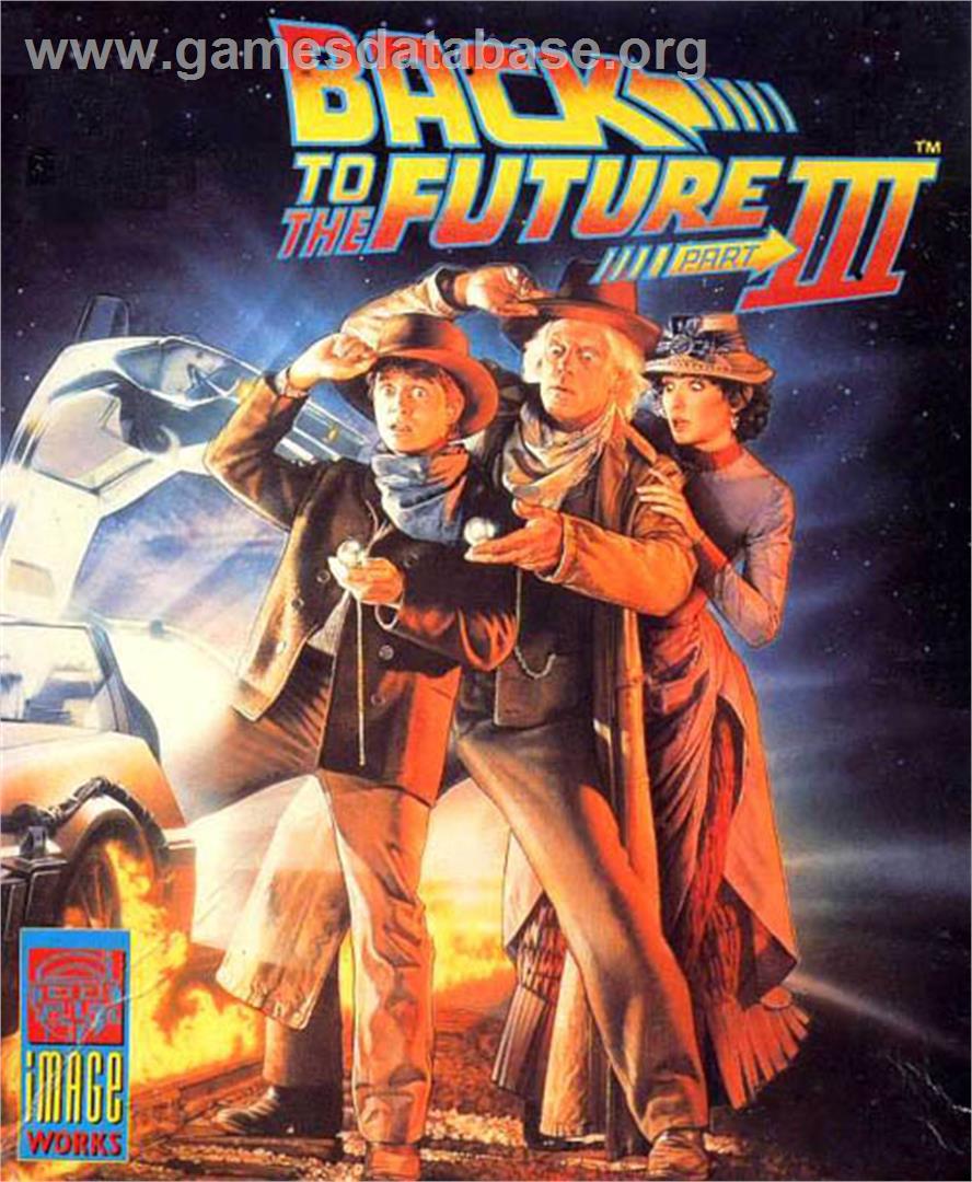 Back to the Future 3 - Atari ST - Artwork - Box
