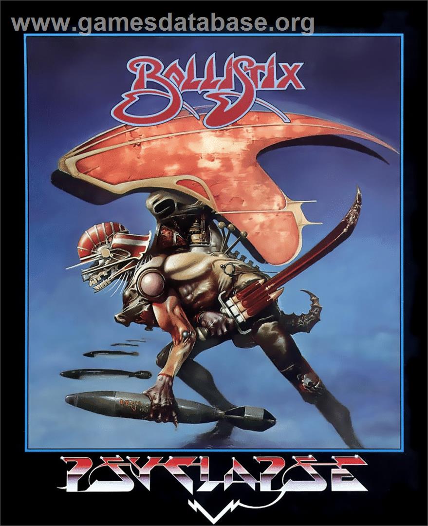 Ballistix - Atari ST - Artwork - Box