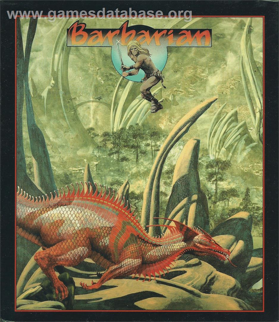 Barbarian - Atari ST - Artwork - Box