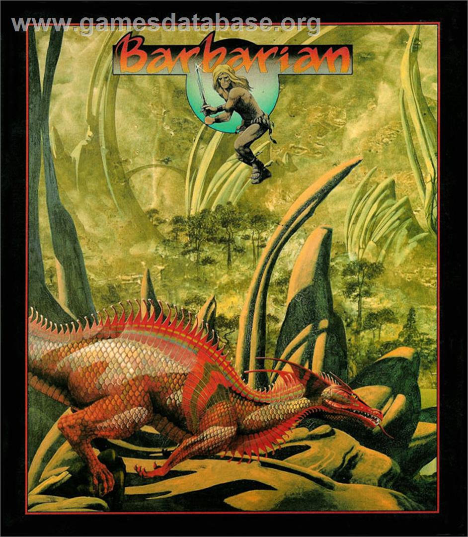 Barbarian - Atari ST - Artwork - Box