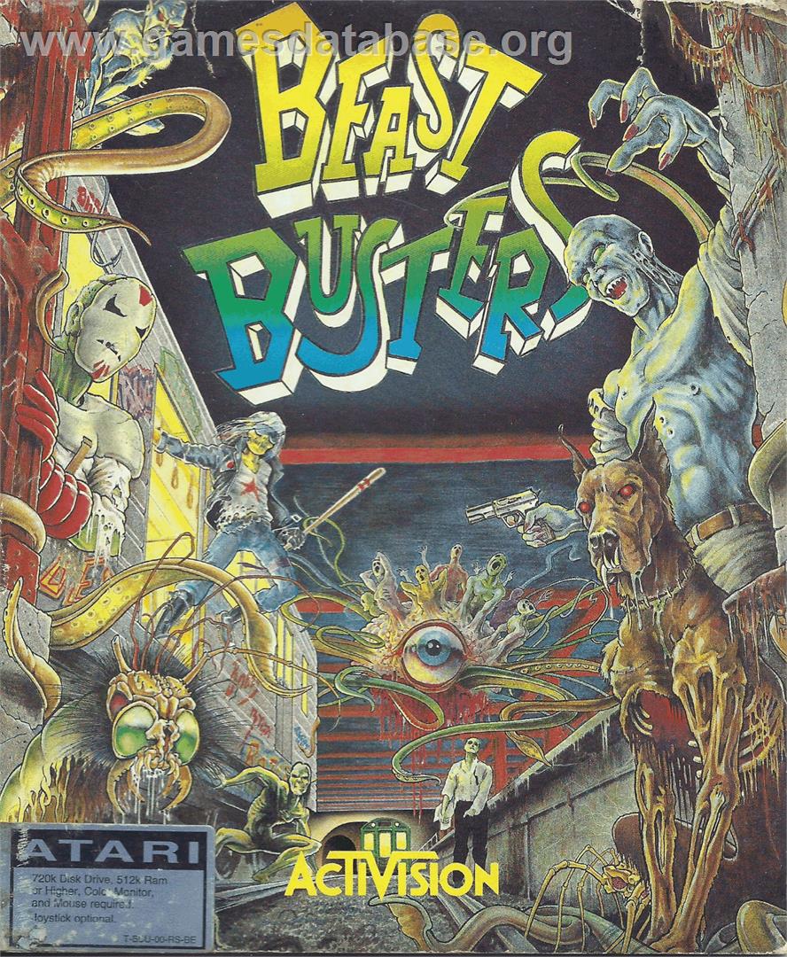 Beast Busters - Atari ST - Artwork - Box