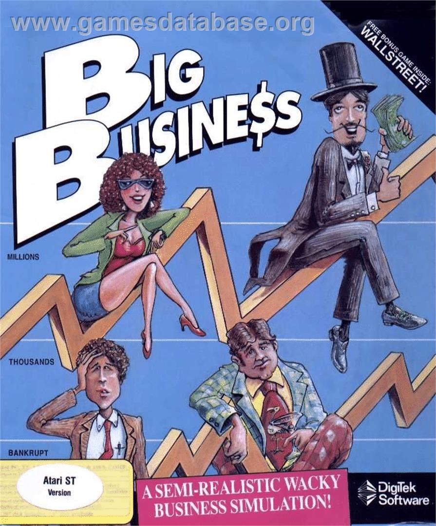Big Business - Atari ST - Artwork - Box