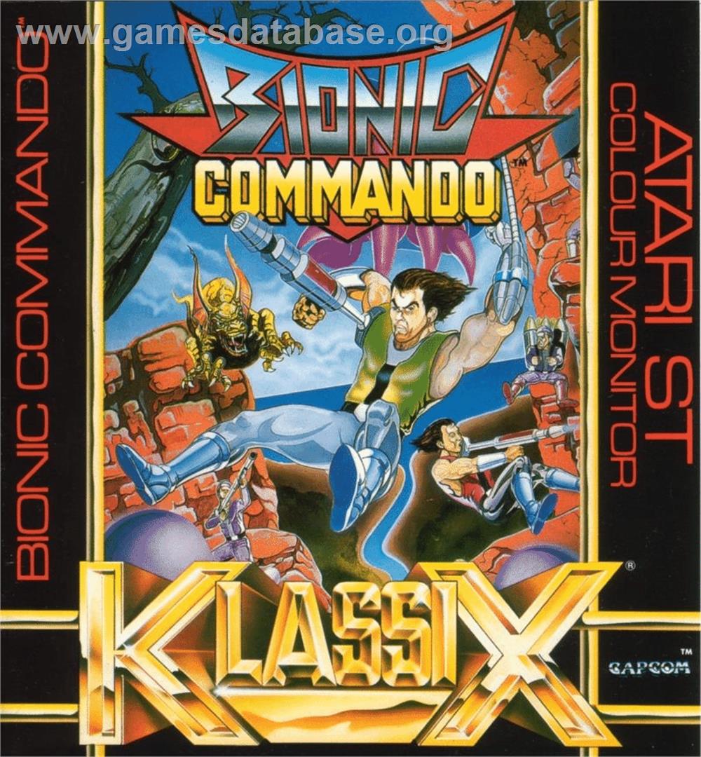 Bionic Commando - Atari ST - Artwork - Box