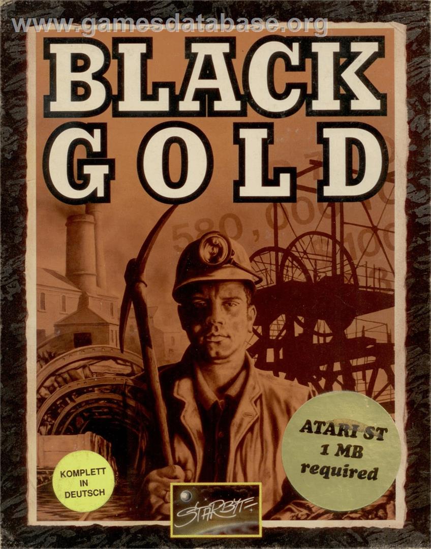 Black Gold - Atari ST - Artwork - Box