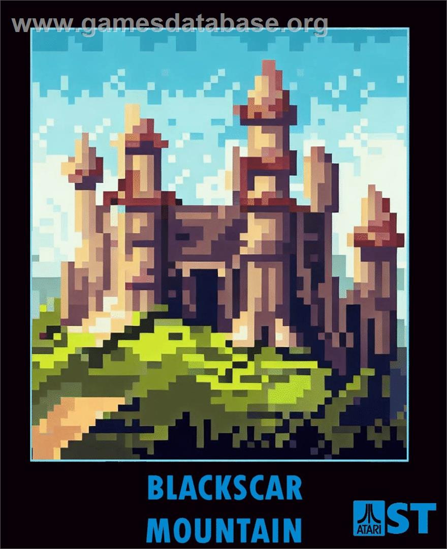 Blackscar Mountain - Atari ST - Artwork - Box