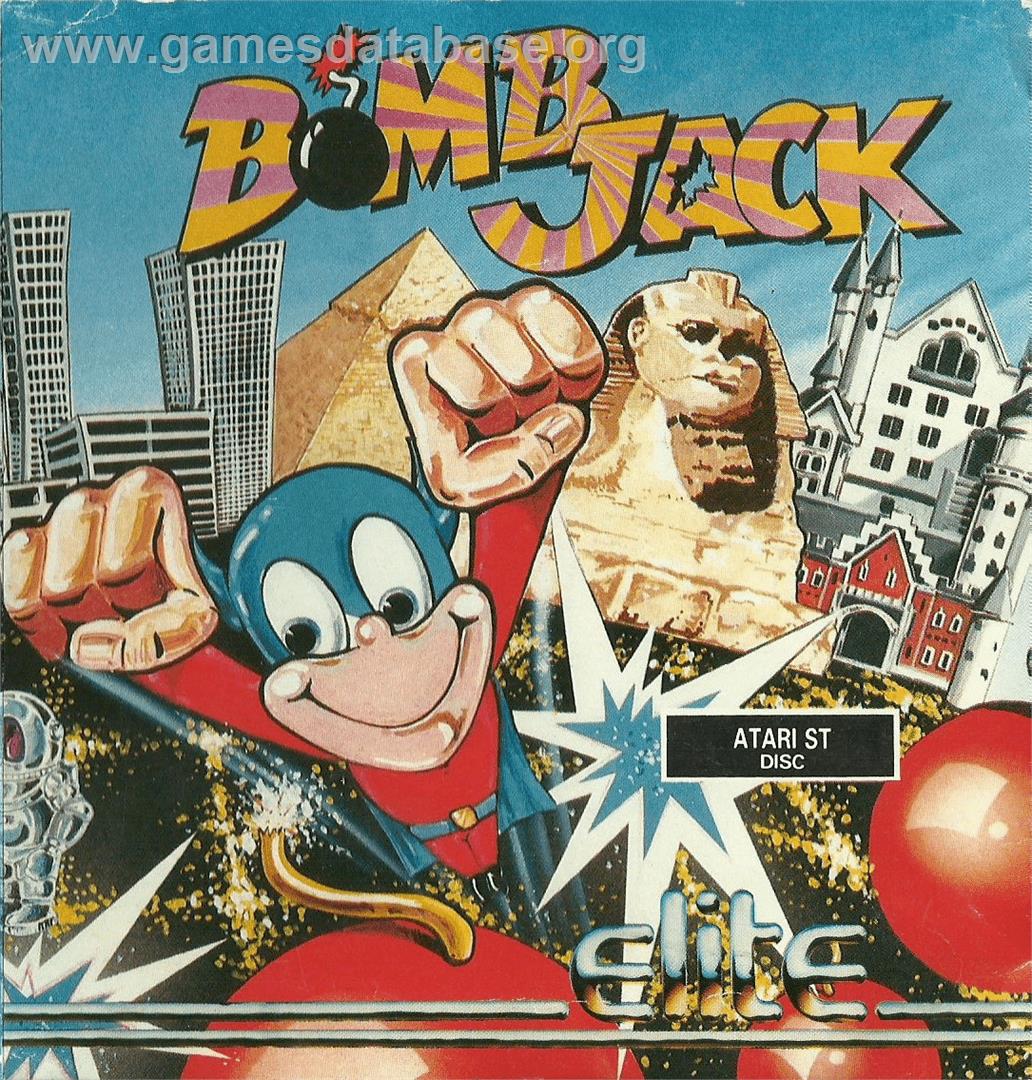 Bomb Jack - Atari ST - Artwork - Box