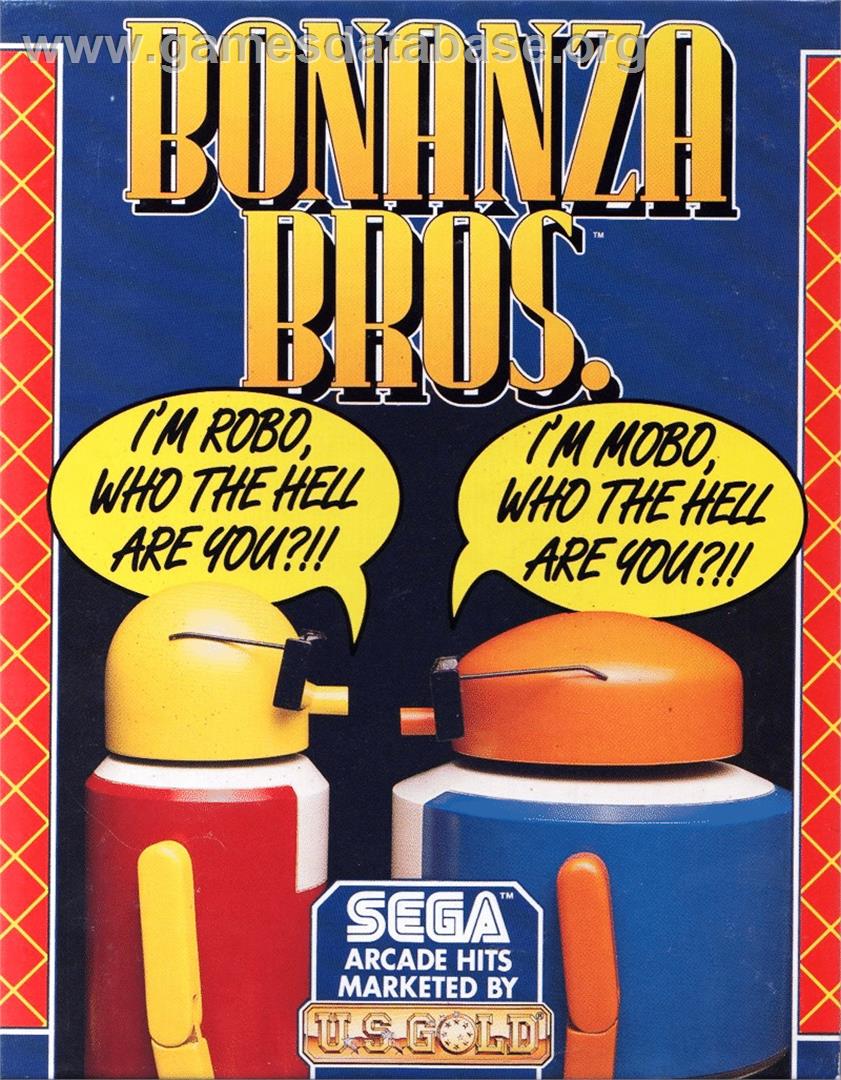 Bonanza Bros. - Atari ST - Artwork - Box