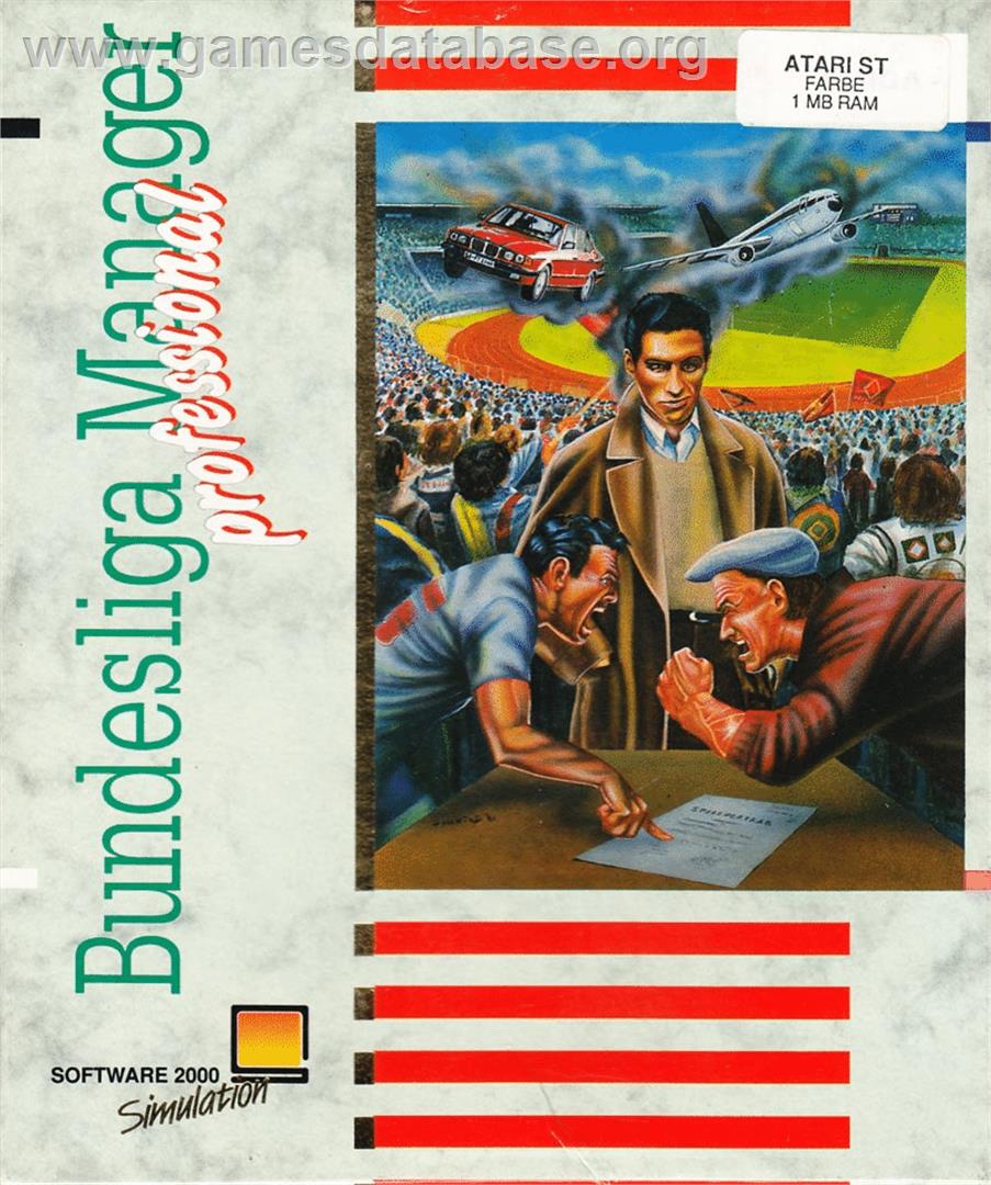 Bundesliga Manager Professional - Atari ST - Artwork - Box