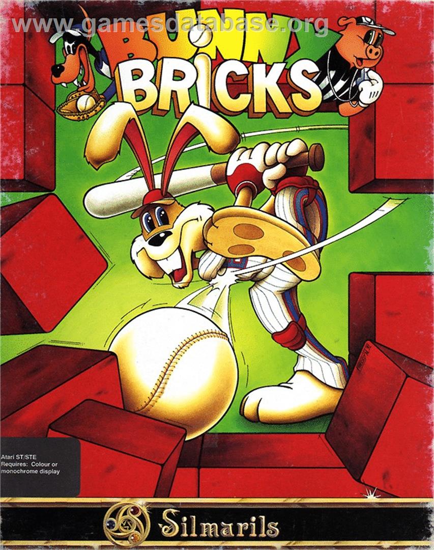 Bunny Bricks - Atari ST - Artwork - Box