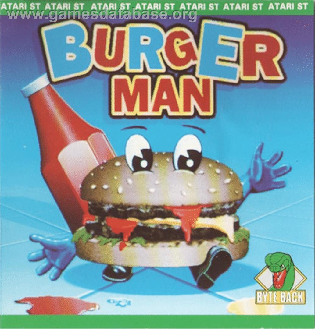 Burger Man - Atari ST - Artwork - Box