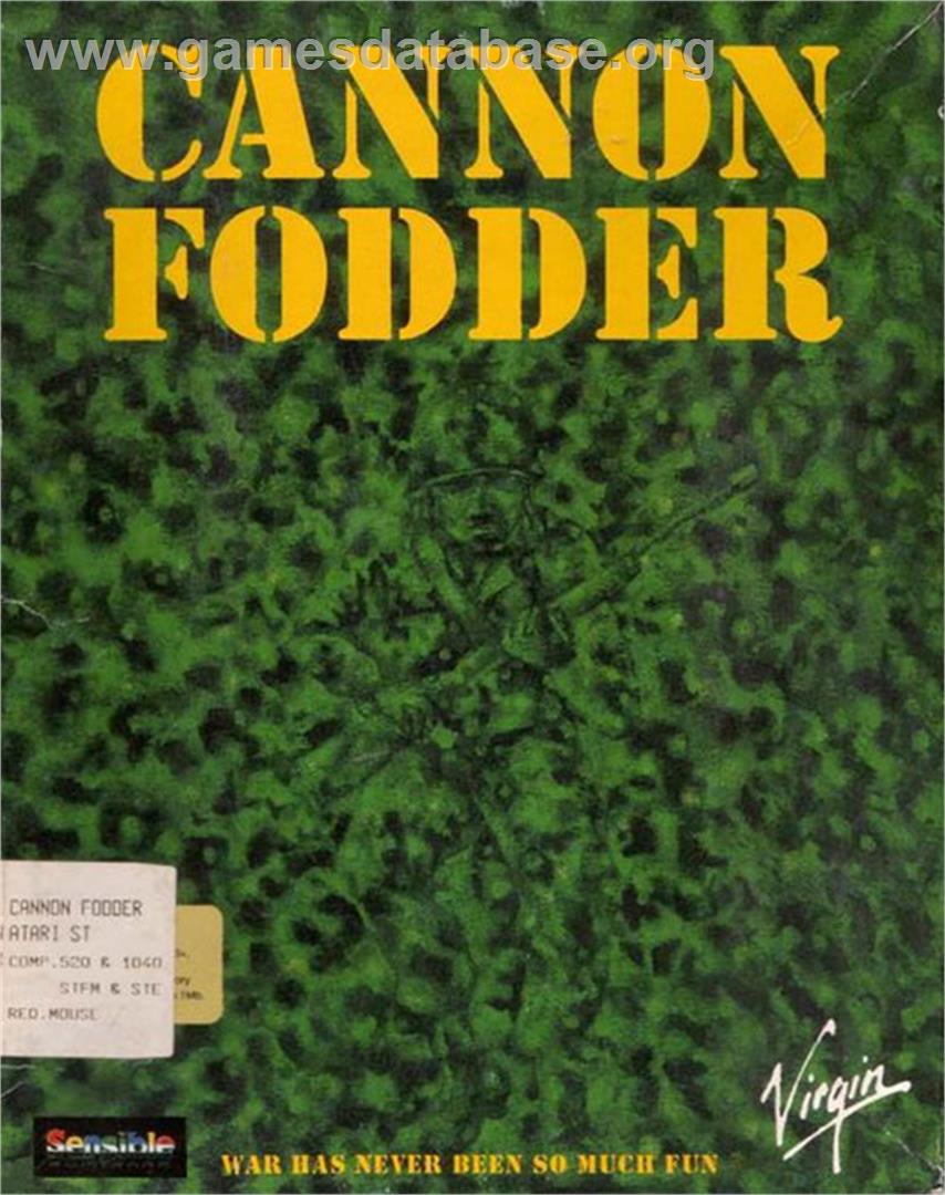 Cannon Fodder - Atari ST - Artwork - Box