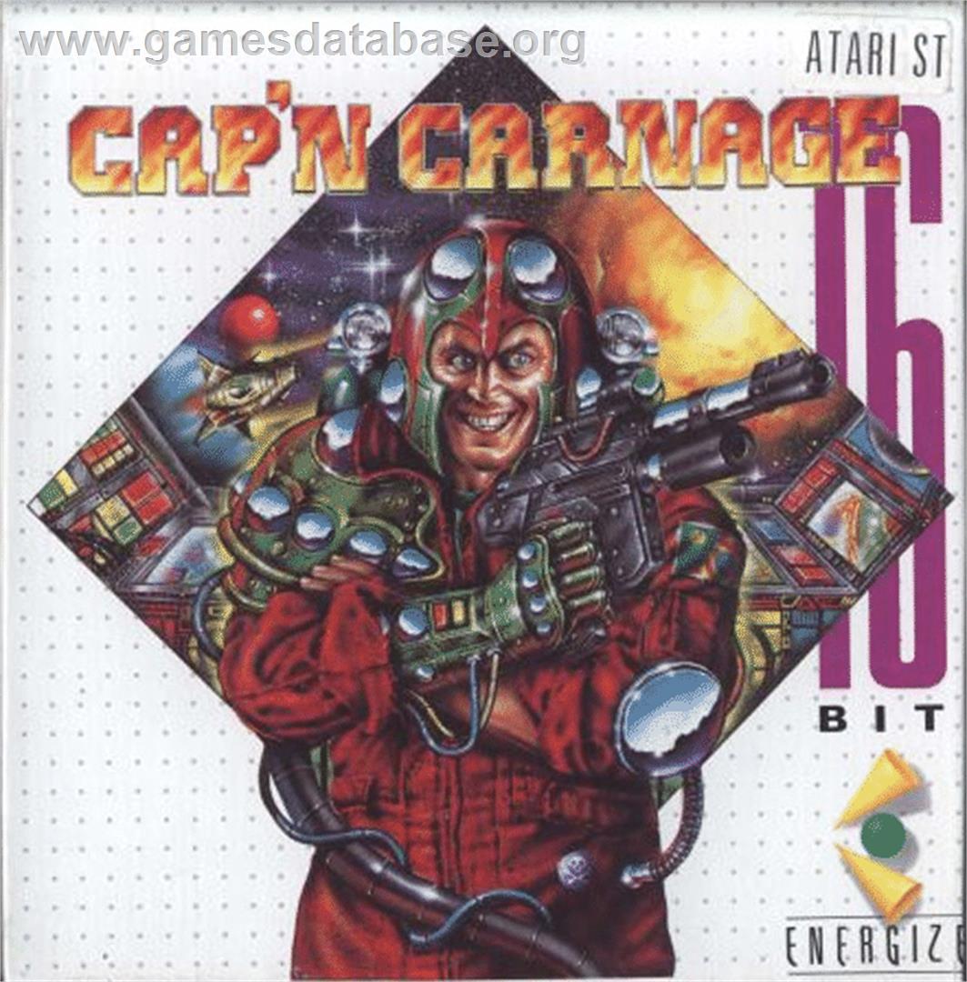 Cap'n Carnage - Atari ST - Artwork - Box