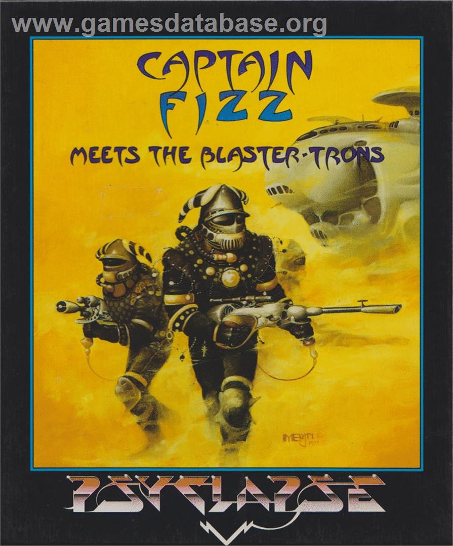 Captain Fizz - Meets The Blaster-Trons - Atari ST - Artwork - Box