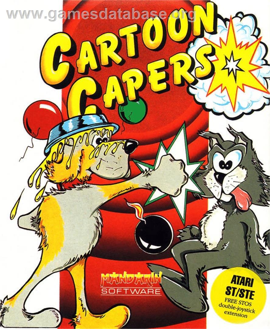 Cartoon Capers - Atari ST - Artwork - Box