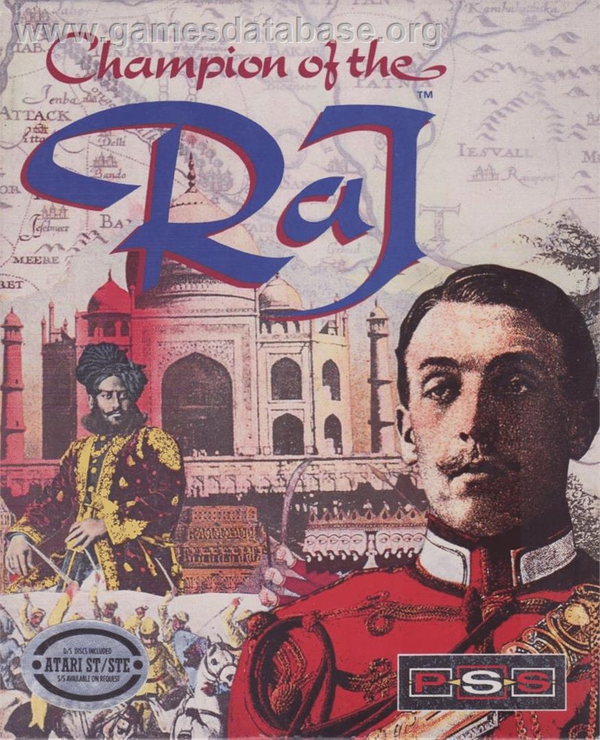 Champion of the Raj - Atari ST - Artwork - Box