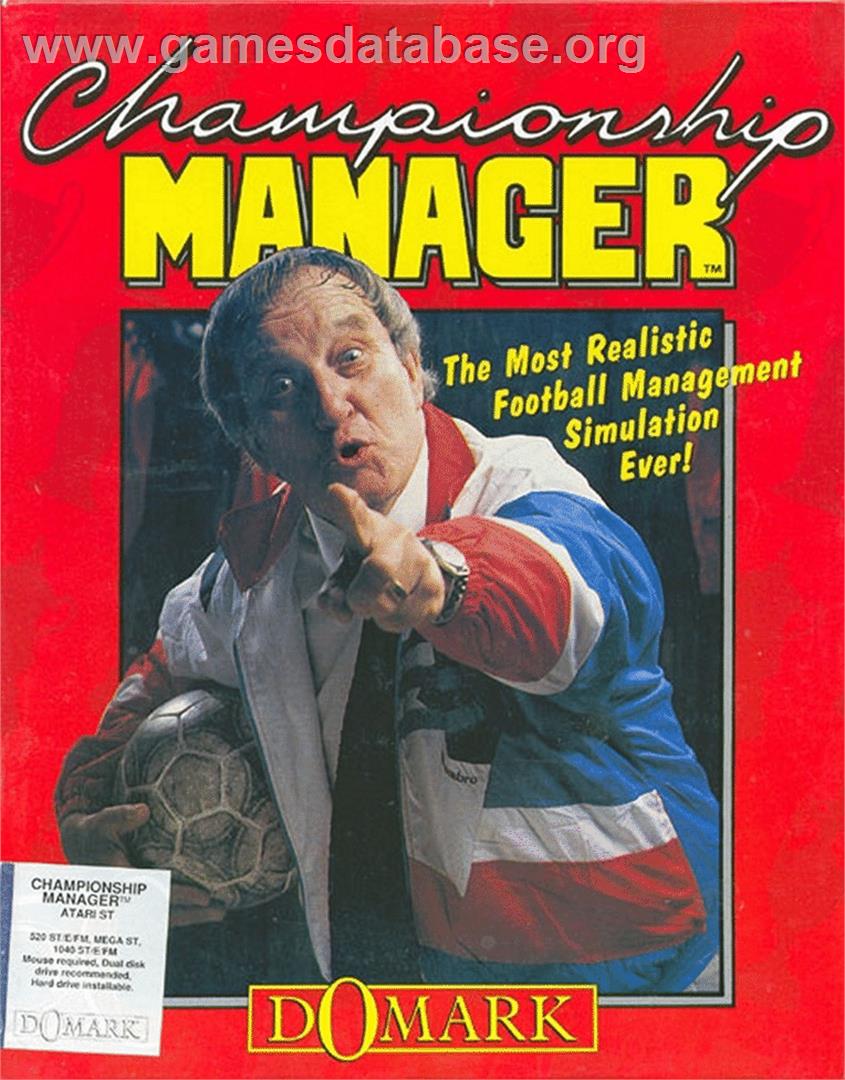 Championship Manager - Atari ST - Artwork - Box