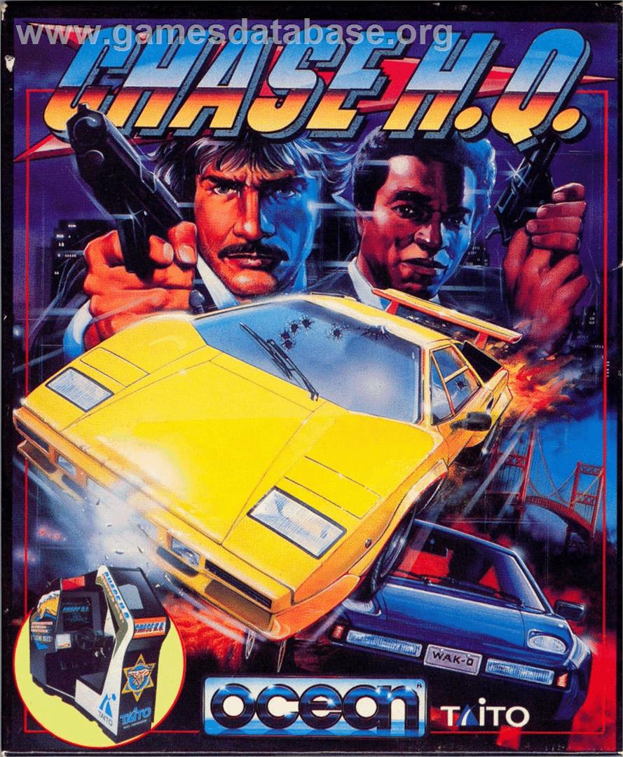 Chase H.Q. - Atari ST - Artwork - Box