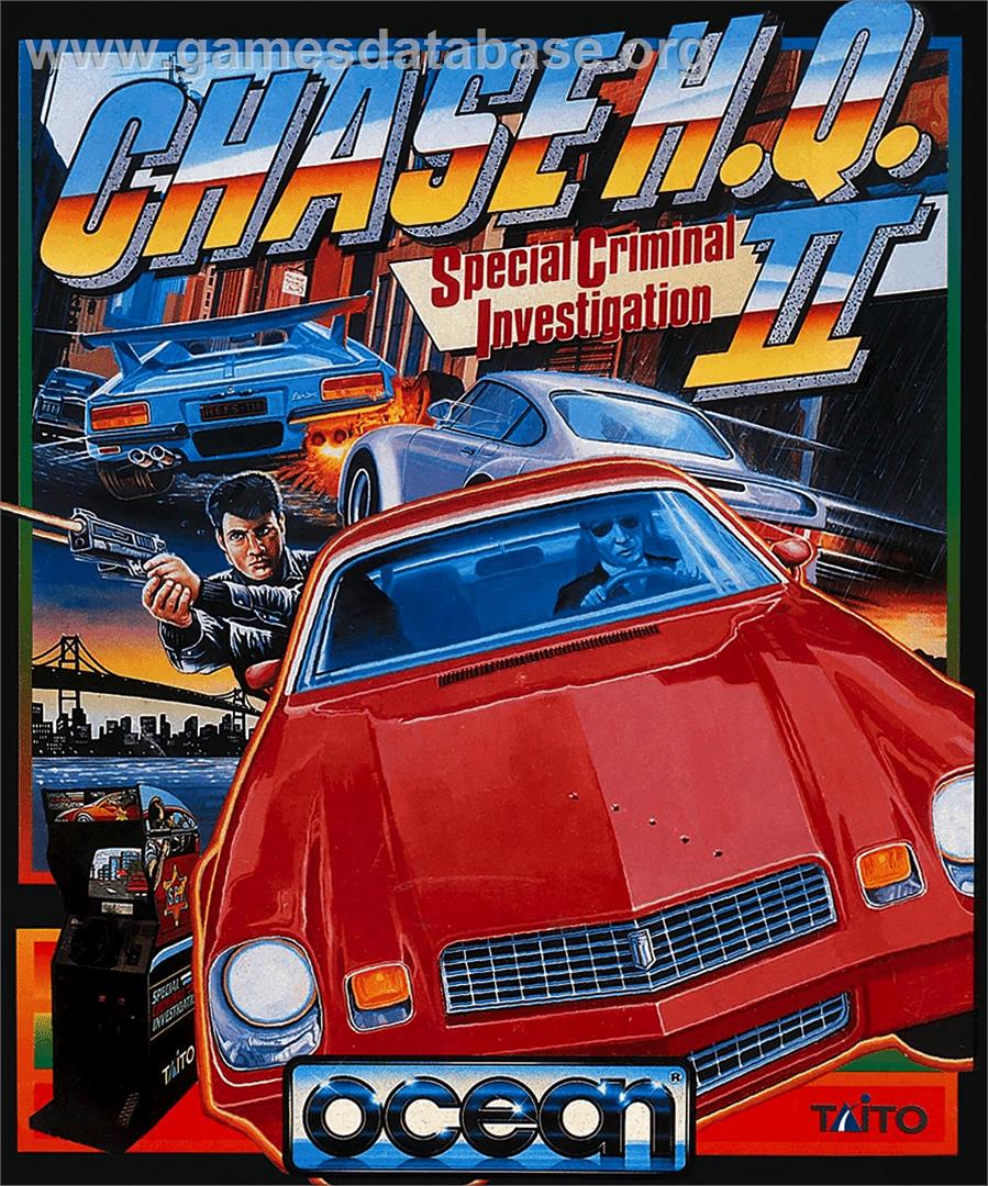 Chase H.Q. 2 - Special Criminal Investigation - Atari ST - Artwork - Box