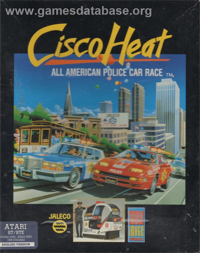 Cisco Heat: All American Police Car Race - Atari ST - Artwork - Box