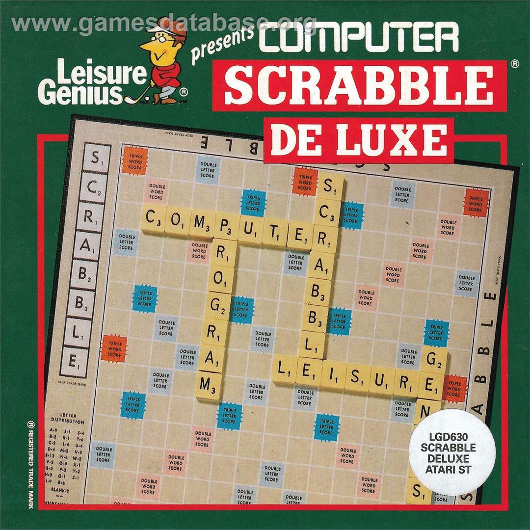 Computer Scrabble De Luxe - Atari ST - Artwork - Box