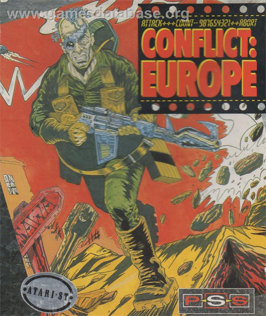 Conflict - Europe - Atari ST - Artwork - Box