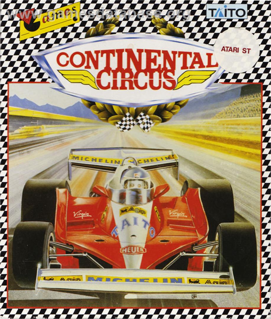 Continental Circus - Atari ST - Artwork - Box