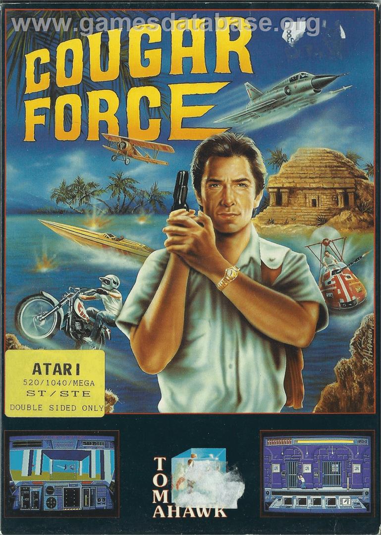Cougar Force - Atari ST - Artwork - Box