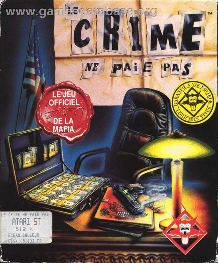 Crime Does Not Pay - Atari ST - Artwork - Box