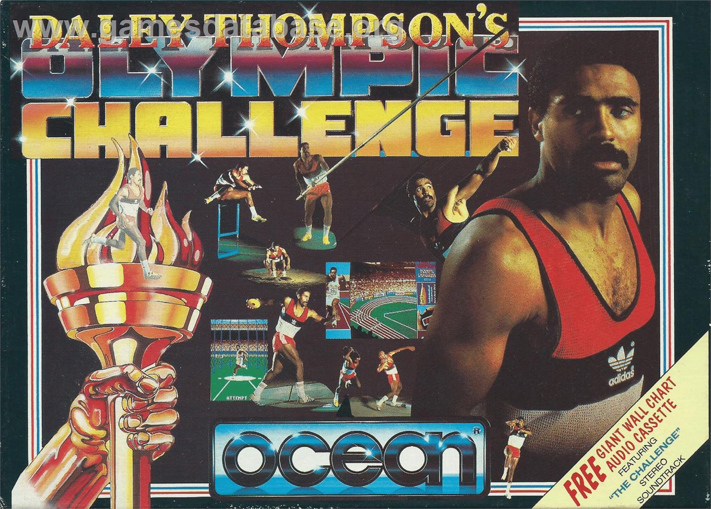 Daley Thompson's Olympic Challenge - Atari ST - Artwork - Box