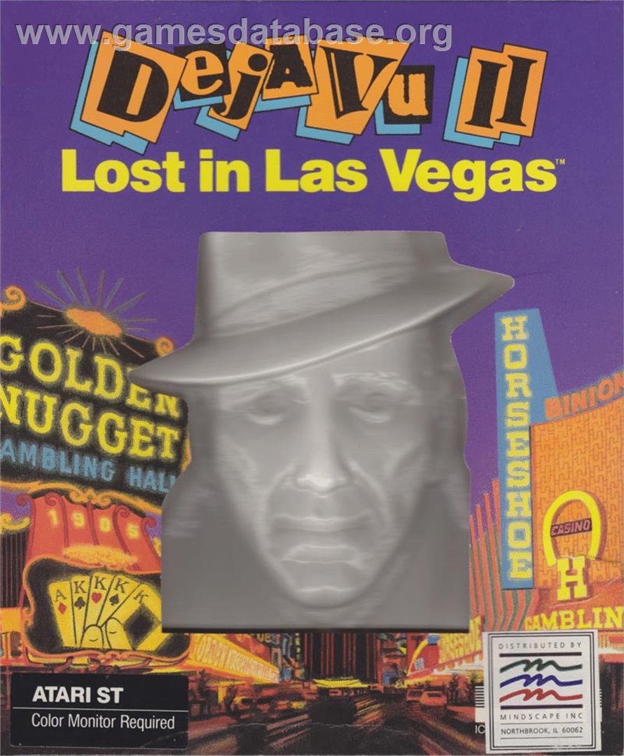 Deja Vu 2 - Lost in Las Vegas - Atari ST - Artwork - Box