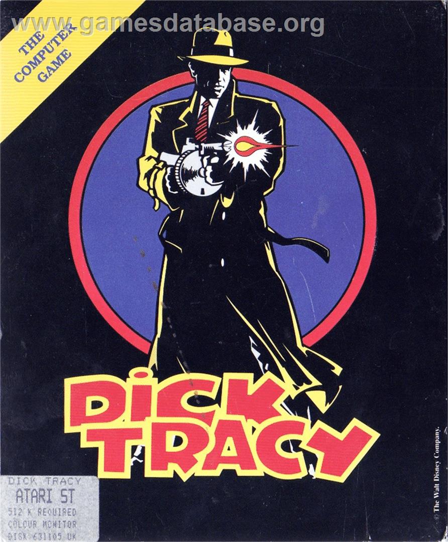 Dick Tracy - Atari ST - Artwork - Box