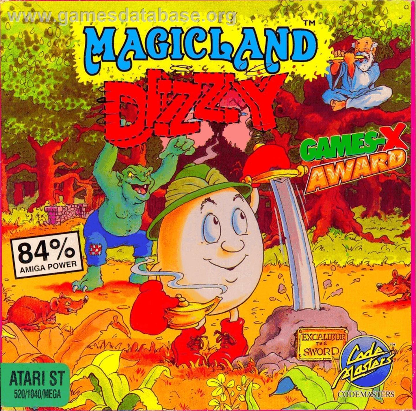 Dizzy 4 - Magicland Dizzy - Atari ST - Artwork - Box