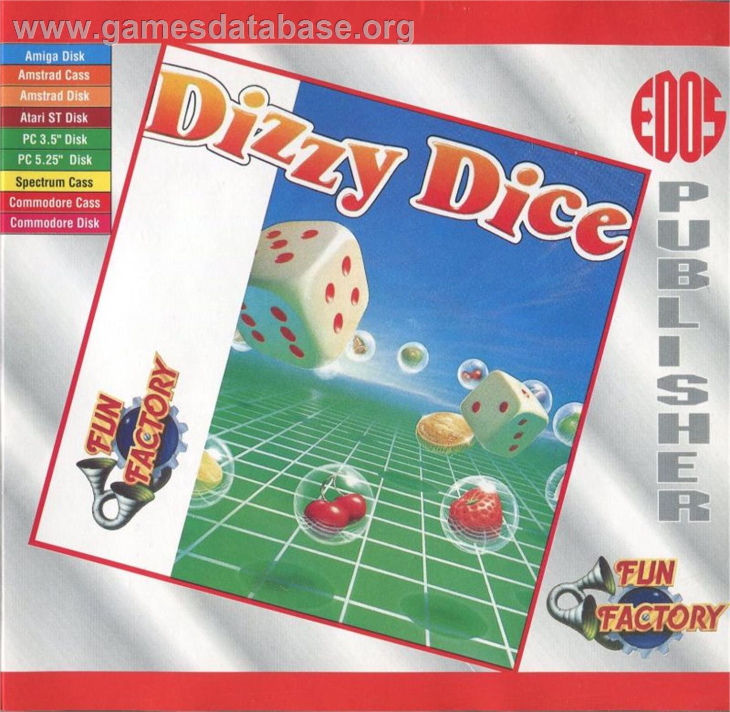 Dizzy Dice - Atari ST - Artwork - Box