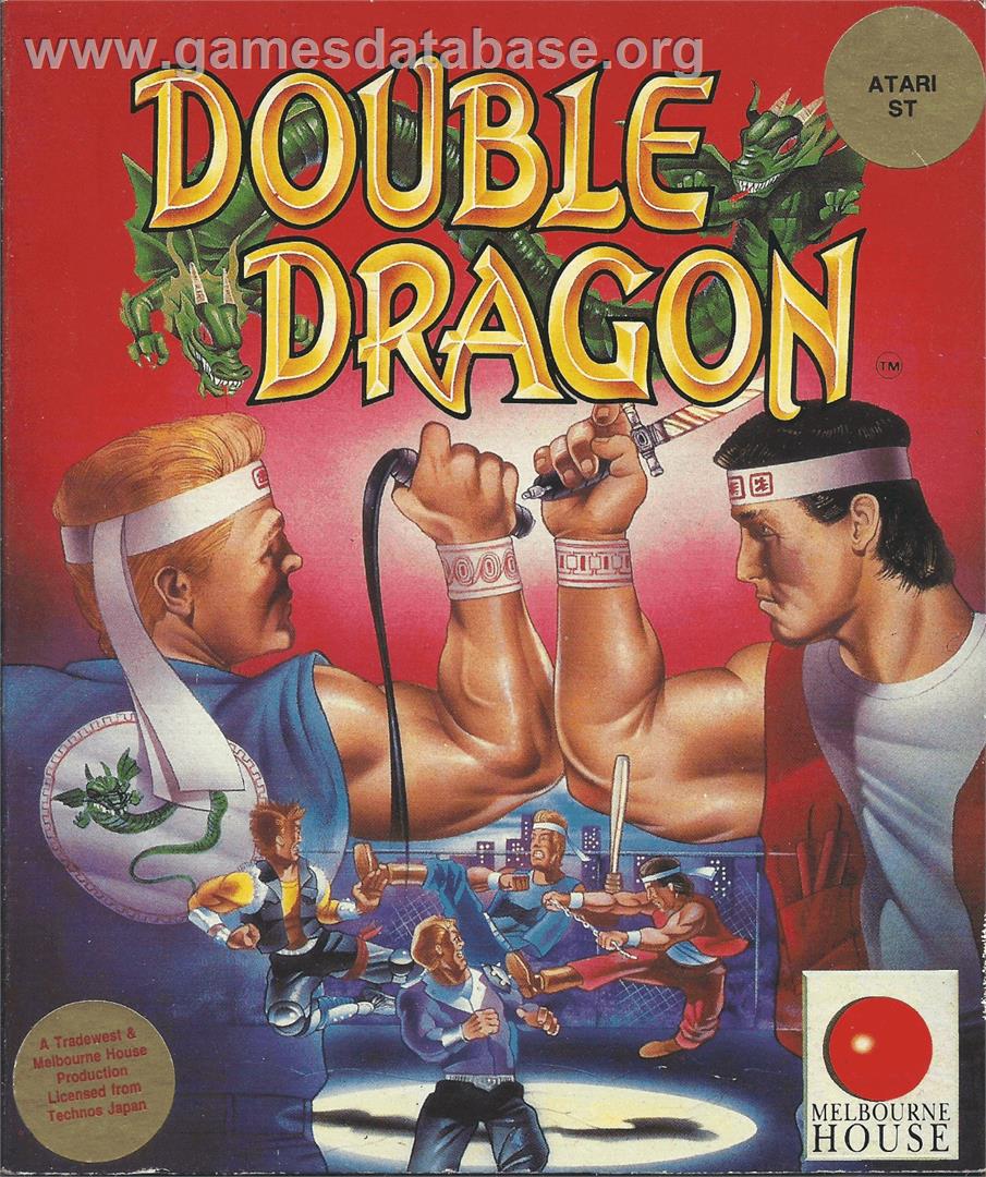 Double Dragon - Atari ST - Artwork - Box