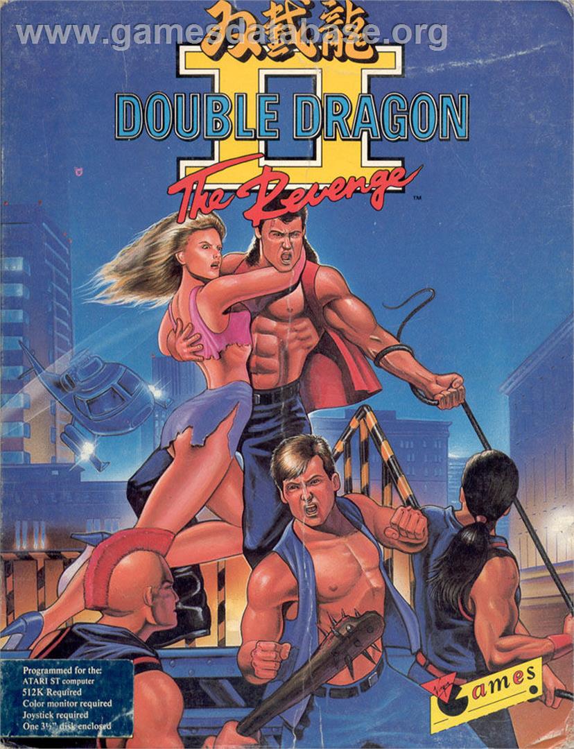 Double Dragon II - The Revenge - Atari ST - Artwork - Box