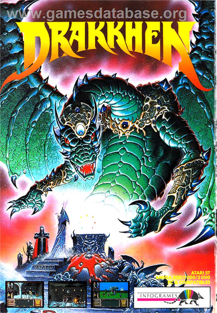 Drakkhen - Atari ST - Artwork - Box
