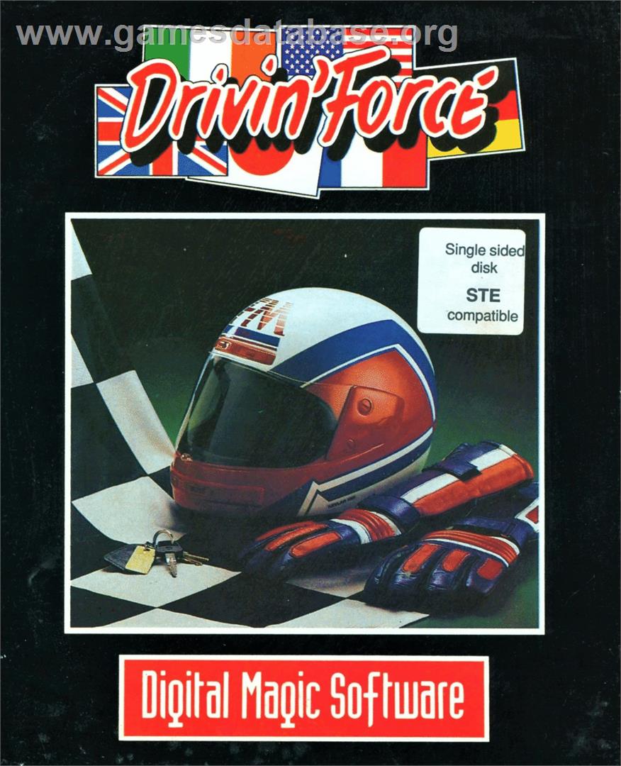 Drivin' Force - Atari ST - Artwork - Box