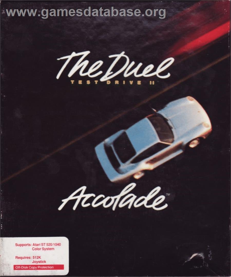 Duel, The - Test Drive 2 - Atari ST - Artwork - Box