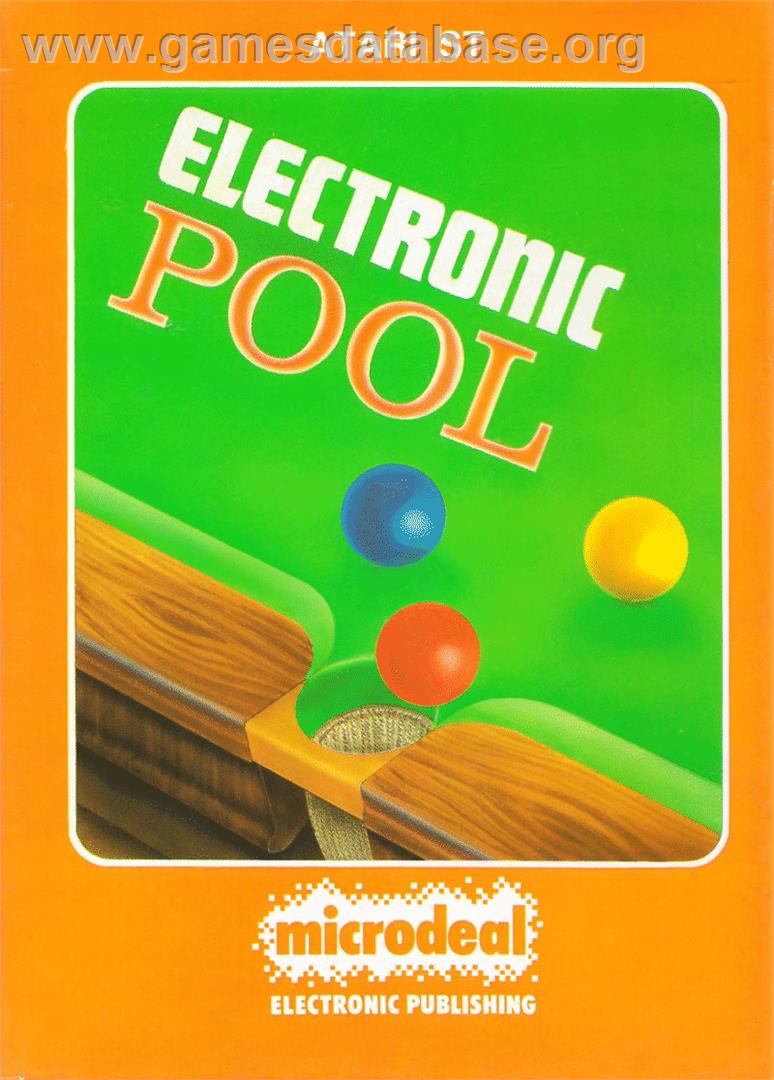 Electronic Pool - Atari ST - Artwork - Box